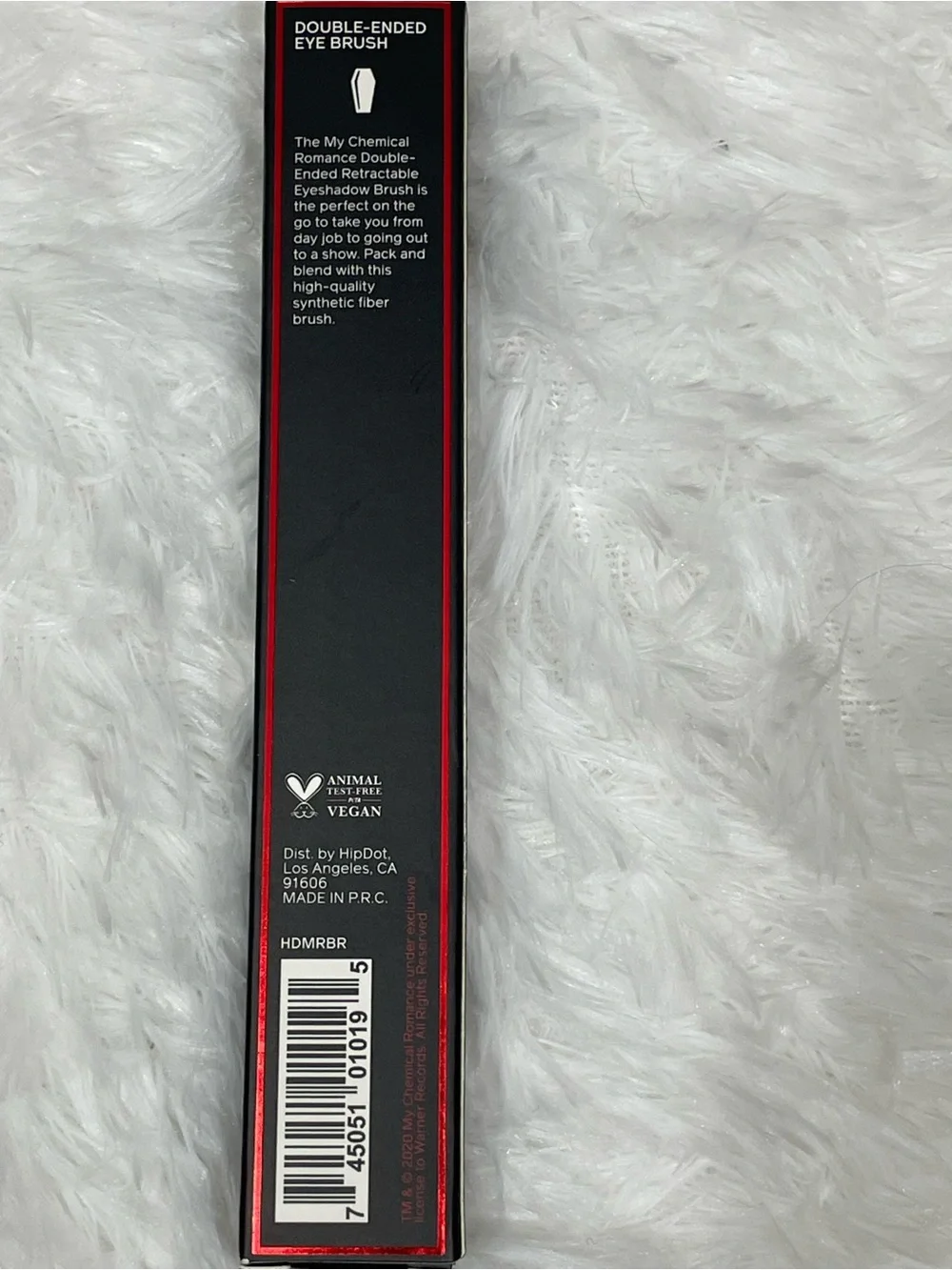 HIPDOT x MY CHEMICAL ROMANCE Collab 3-Piece Makeup Palette Eyeliner Makeup Brush